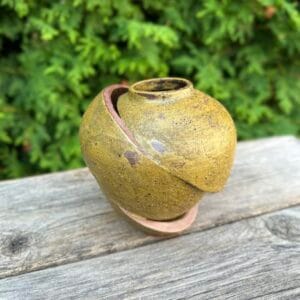 Moon Jar [Rock Glaze Exhibition : Red Jasper - A1] – Image 2