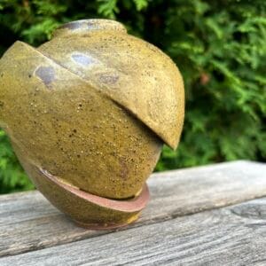 Moon Jar [Rock Glaze Exhibition : Red Jasper - A1] – Image 1