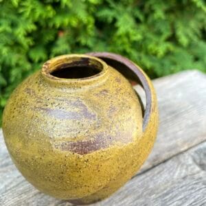 Moon Jar [Rock Glaze Exhibition : Red Jasper - A1] – Image 3