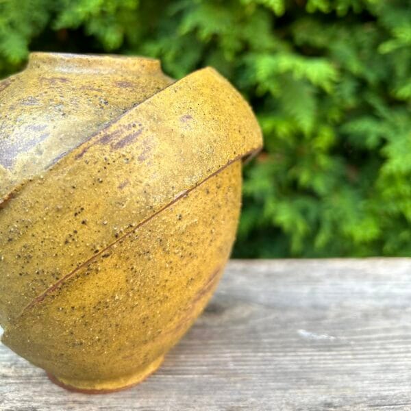 Moon Jar [Rock Glaze Exhibition : Red Jasper - A1]
