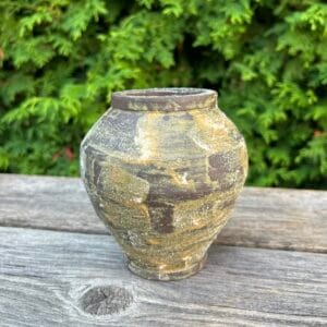 Moon Jar [Rock Glaze Exhibition : Violet Lepidolite – B1] – Image 1