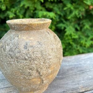 Moon Jar [Rock Glaze Exhibition : Greenschist – C2] - Image 3