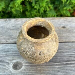 Moon Jar [Rock Glaze Exhibition : Greenschist – C2] - Image 4