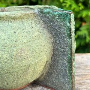 Moon Jar [Rock Glaze Exhibition : Chrysocolla Quartz – D1] - Image 3