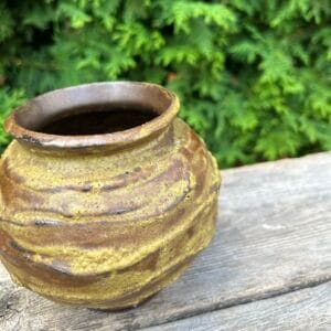 Moon Jar [Rock Glaze Exhibition : Chlorite Quartzite – F1] - Image 3