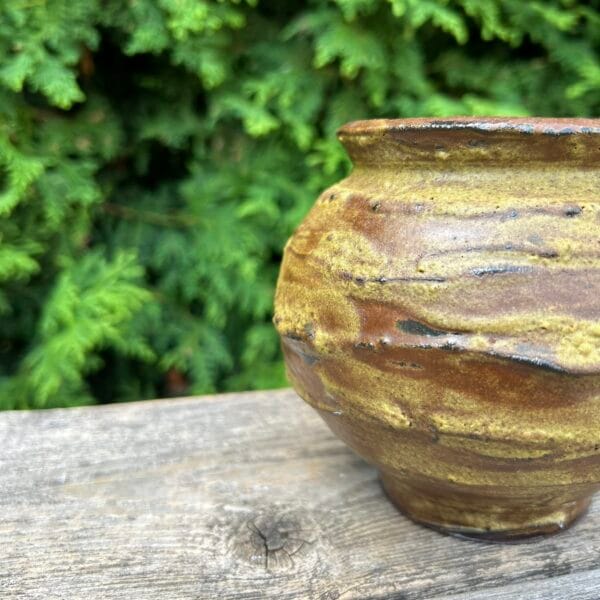 Moon Jar [Rock Glaze Exhibition : Chlorite Quartzite – F1]