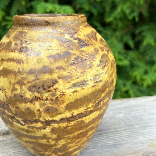 Moon Jar [Rock Glaze Exhibition : Chlorite Quartzite – F2]