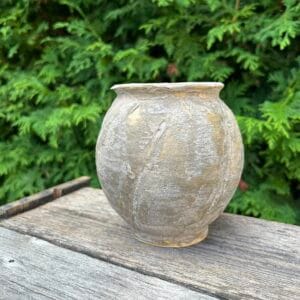 Moon Jar [Rock Glaze Exhibition : Quartz – G2] - Image 3