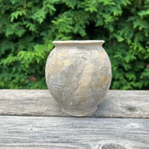 Moon Jar [Rock Glaze Exhibition : Quartz – G2] - Image 1