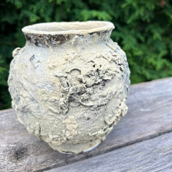 Moon Jar [Rock Glaze Exhibition : Quartz – G1]