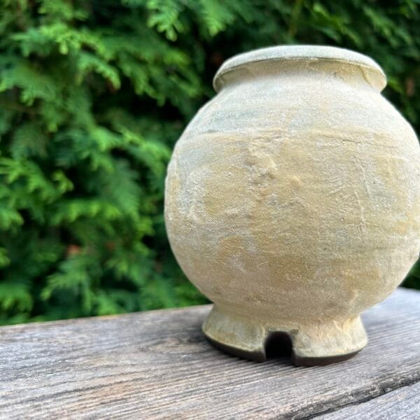 Moon Jar [Rock Glaze Exhibition : Quartz – H1]