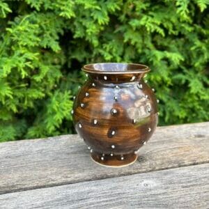 Moon Jar [Rock Glaze Exhibition : Biotite Schist – J1] – Image 1