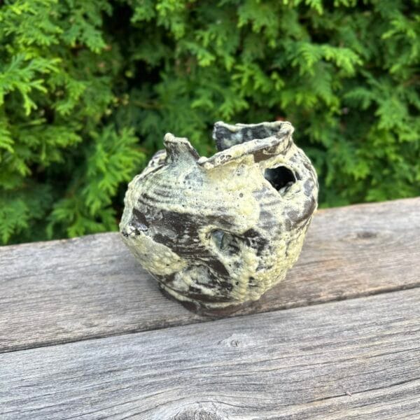 Moon Jar [Rock Glaze Exhibition : Pink Feldspar – K1]