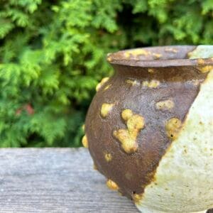 Moon Jar [Rock Glaze Exhibition : Green Aventurine – O1] - Image 3